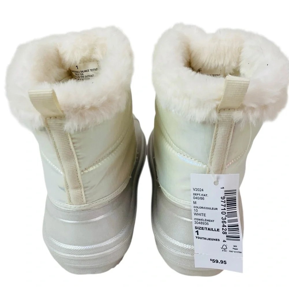 The Children’s Place Lace Up All Weather Boots Size 1